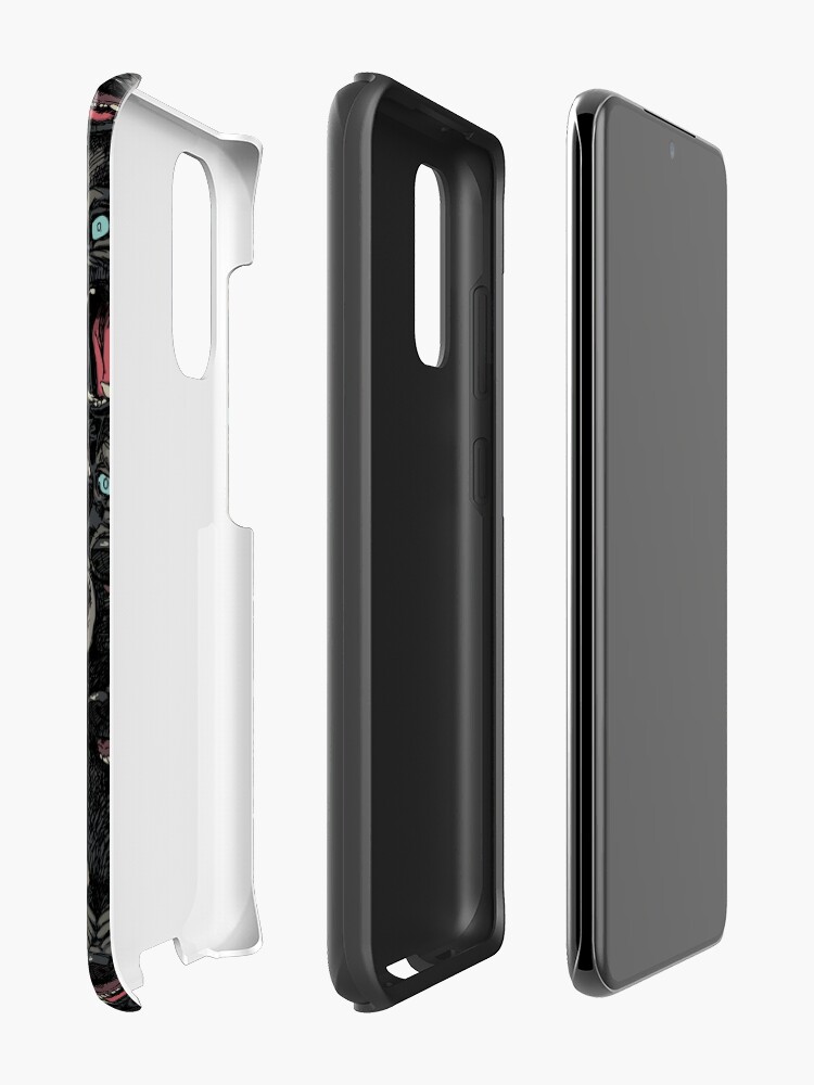 Alternate view of Wolf Pack Pattern Case & Skin for Samsung Galaxy