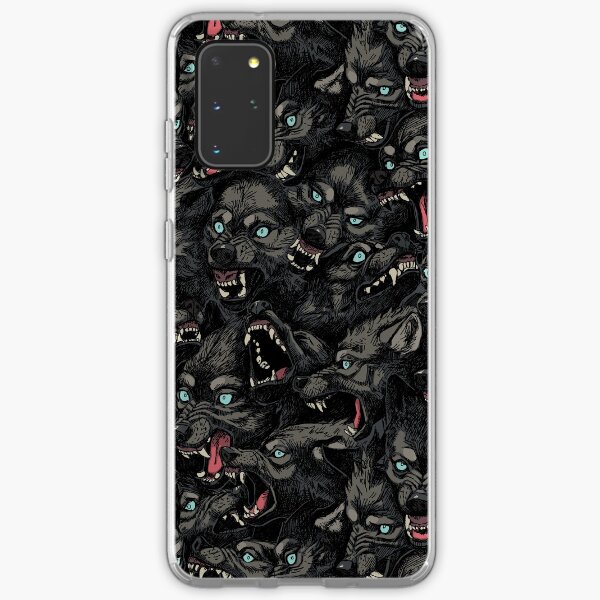 Wolfsrudelmuster Samsung Galaxy Flexible Hülle