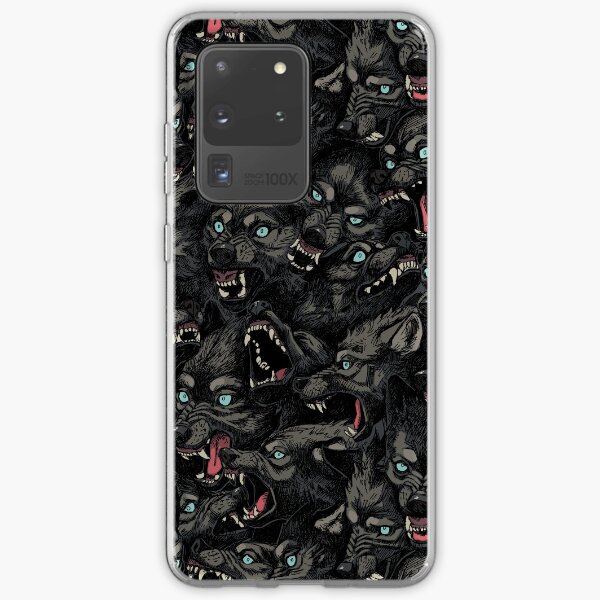 Wolfsrudelmuster Samsung Galaxy Flexible Hülle