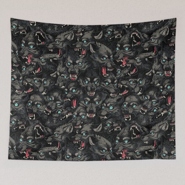 Item preview, Wolf Pack Pattern designed and sold by freeminds.
