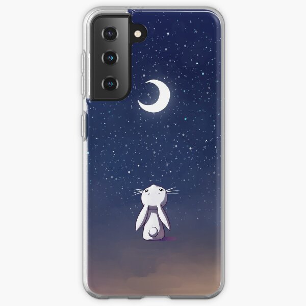 Moon Bunny Samsung Galaxy Soft Case