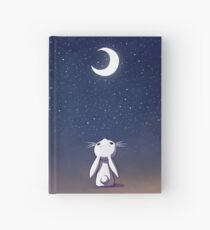Moon Bunny Hardcover Journal