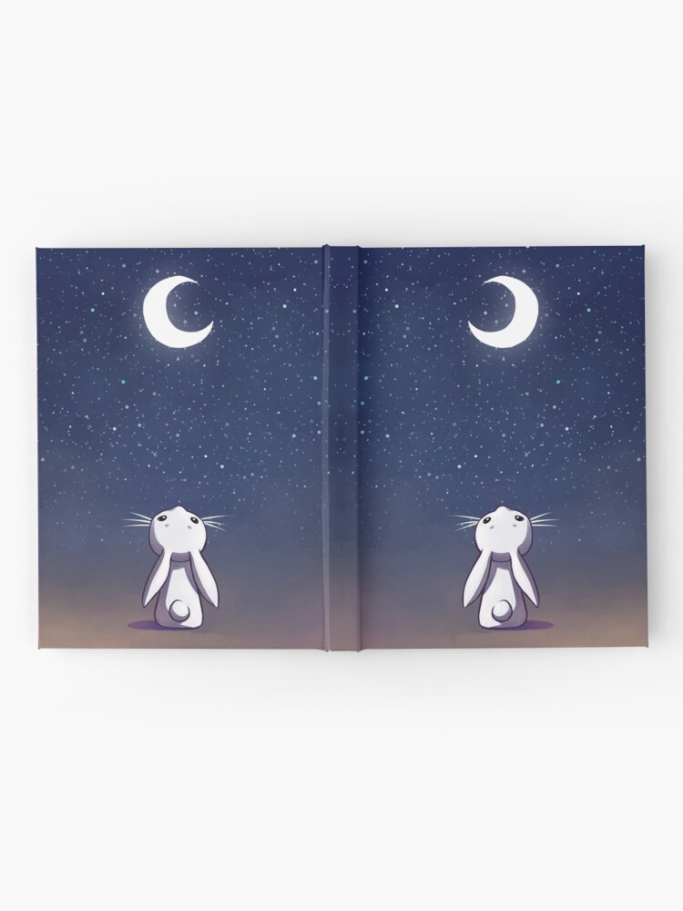 Alternate view of Moon Bunny Hardcover Journal