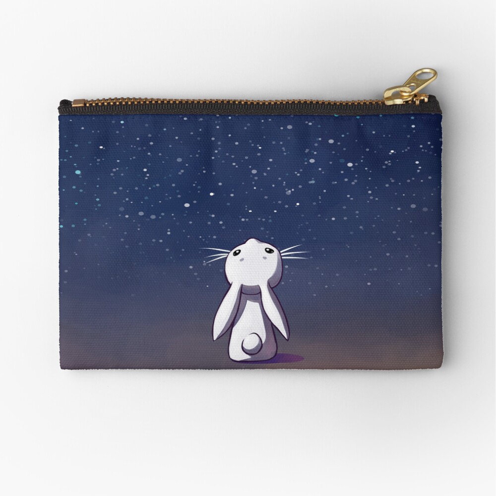 Moon Bunny Zipper Pouch