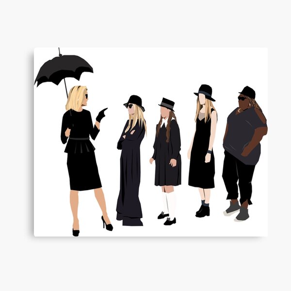Les sorcières Impression sur toile