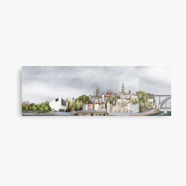 Porto landscape Metal Print