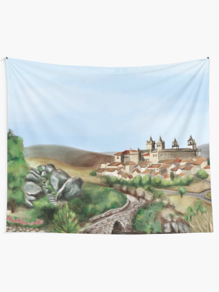 Alternate view of Viseu landscape Tapestry