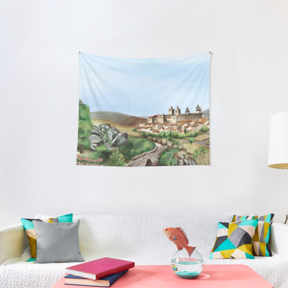 Viseu landscape Tapestry