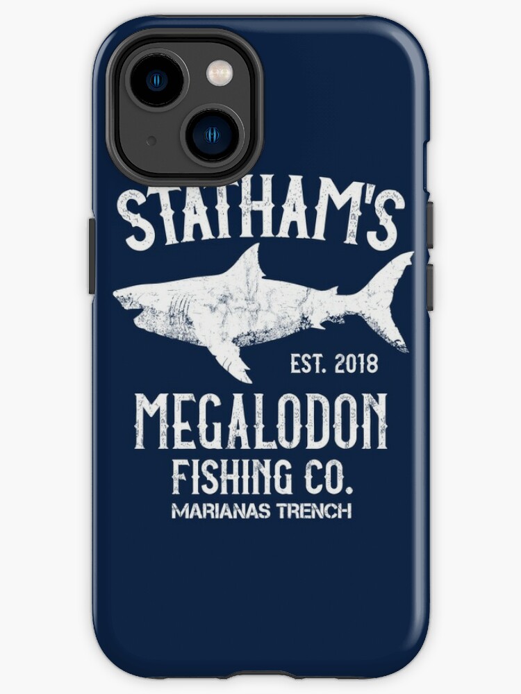 The Meg - Jason Statham - Megalodon Shark Fishing iPhone Case for