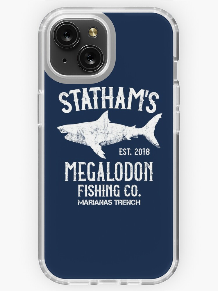 The Meg - Jason Statham - Megalodon Shark Fishing iPhone Case for