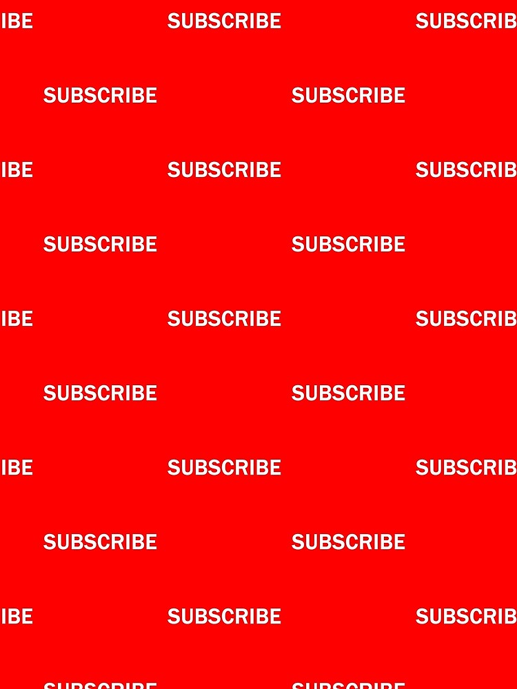 Thumbnail 3 of 3, Scarf, Subscribe button designed and sold by Dator.