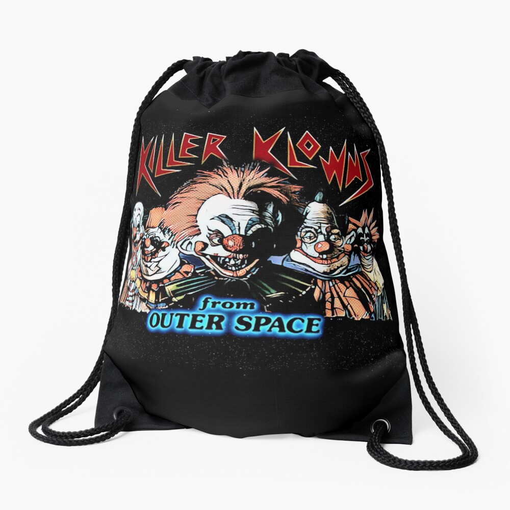 Killer klowns from outerspace Drawstring Bag
