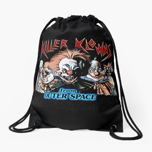 Killer klowns from outerspace Drawstring Bag