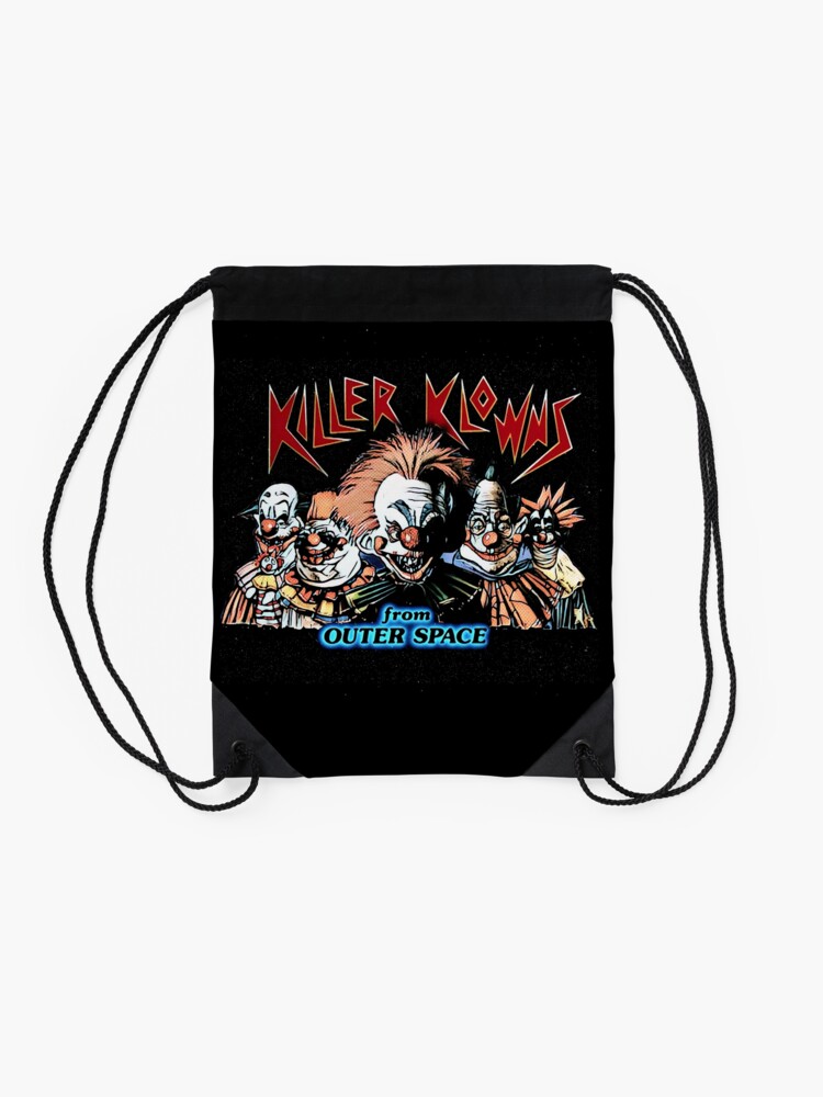 Alternate view of Killer klowns from outerspace Drawstring Bag