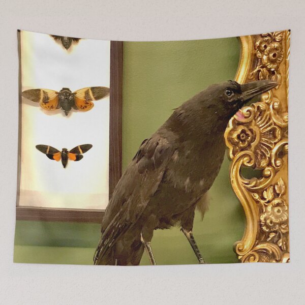 Item preview, Wunderkammer Crow designed and sold by Clarissa Sharp.
