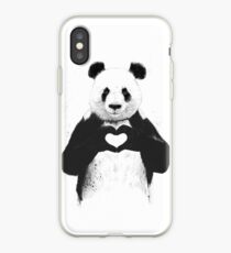 All you need is love iPhone Case