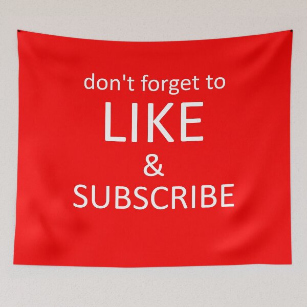 Item preview, Do not forget to like and subscribe designed and sold by Dator.