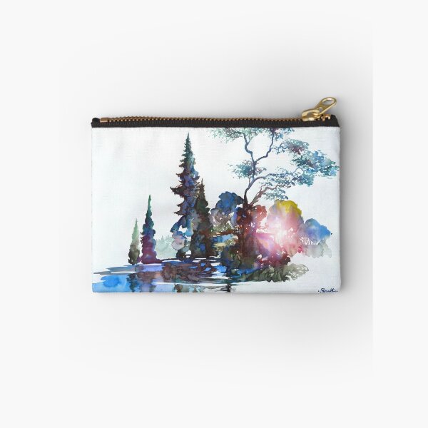 Artikelvorschau, Aquarell Wald und Teich entworfen und verkauft von Curtiss Shaffer.