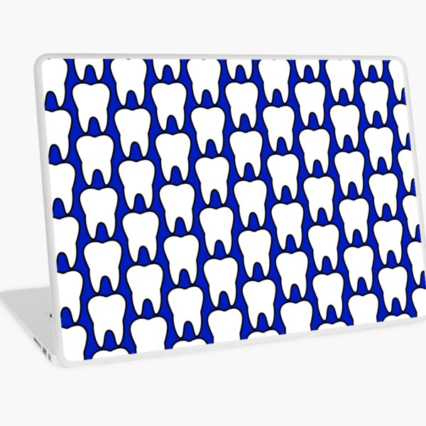 Teeth Laptop Skin