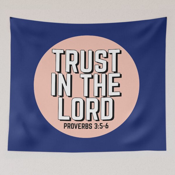 Item preview, Trust in the Lord - Bible Quote designed and sold by Lightfield.