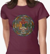 Mandala of Yamantaka Women's Fitted T-Shirt