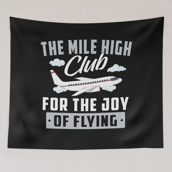 Item preview, Mile High Club For The Joy Of Flying Sex Shirt Gift designed and sold by dtino.
