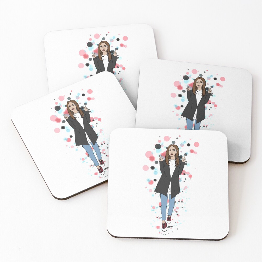 Item preview, Coasters (Set of 4) designed and sold by colorsofcherry.