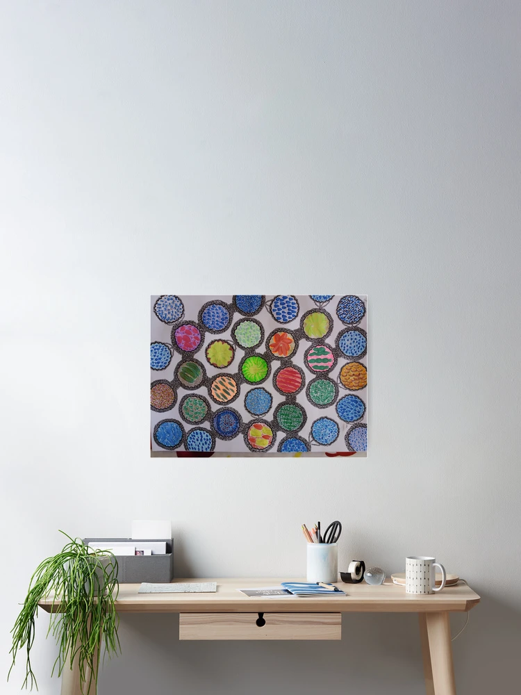 Thumbnail 2 of 3, Poster, Circle Patterns designed and sold by Rebnum.