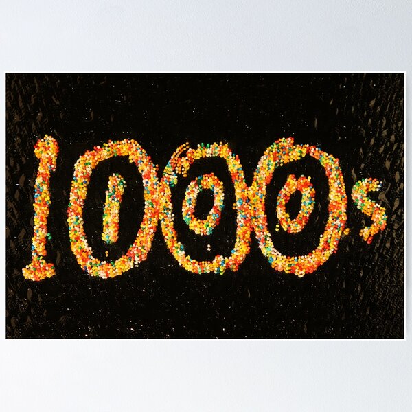 Item preview, 100s & 1000s wet designed and sold by imagineerz.
