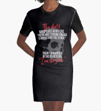 Ich bin der Sturm T-Shirt Kleid