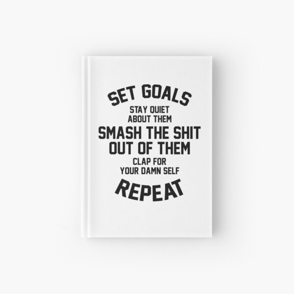Set Goals Hardcover Journal