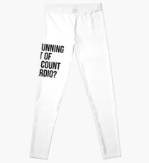 Hat das Laufen von F * cks zählen als Cardio? Leggings