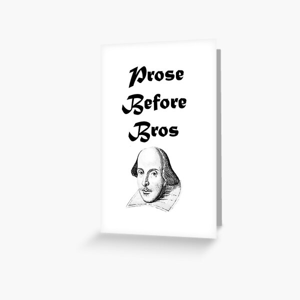 Artikel-Vorschau von Prosa vor Bros, designt und verkauft von Pottergirl.