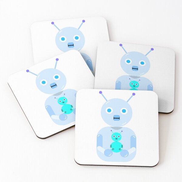Item preview, cute robot designed and sold by colorsofcherry.