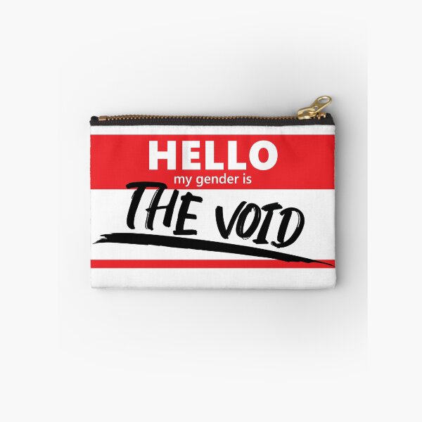 Item preview, My gender is the void designed and sold by wolfszeit.