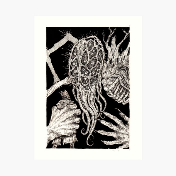 Oh Amygdala Art Print