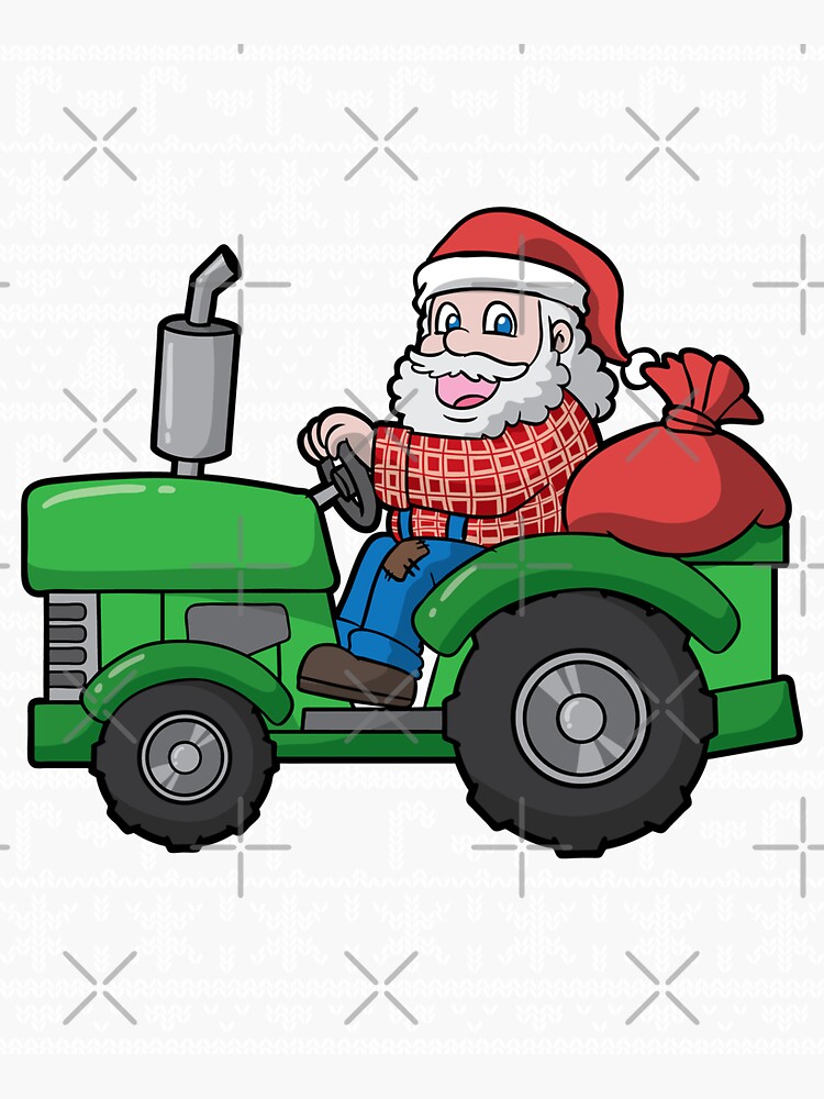 Tractor hot sale christmas sweater