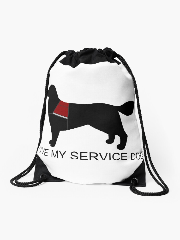 service dog bag