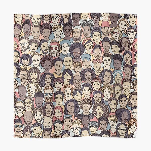 Diverse People Poster