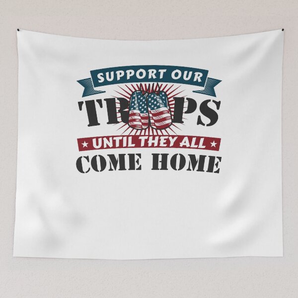 Item preview, Support Our Troops American Patriotic Veteran designed and sold by BUBLTEES.