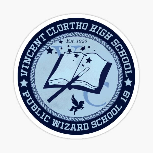 Vincent Clortho High School - Public Wizard School - Key & Peele Inspired Sticker