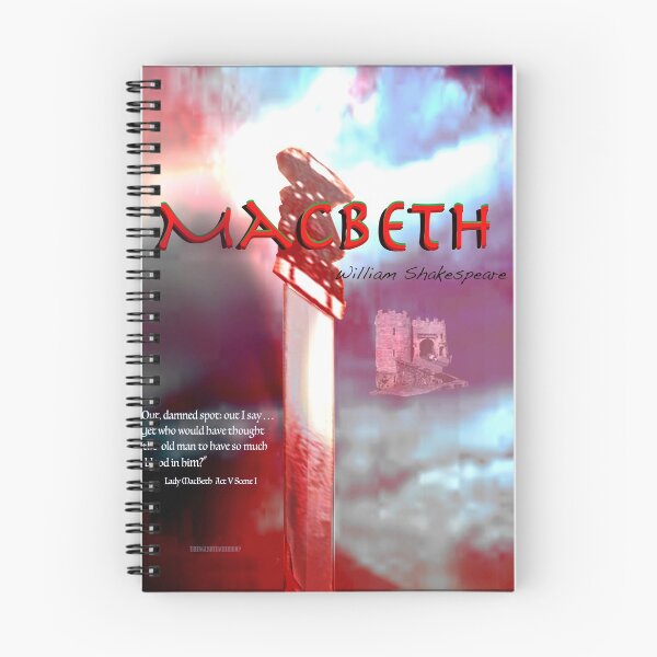 Item preview, MacBeth Image and Quote designed and sold by KayeDreamsART.