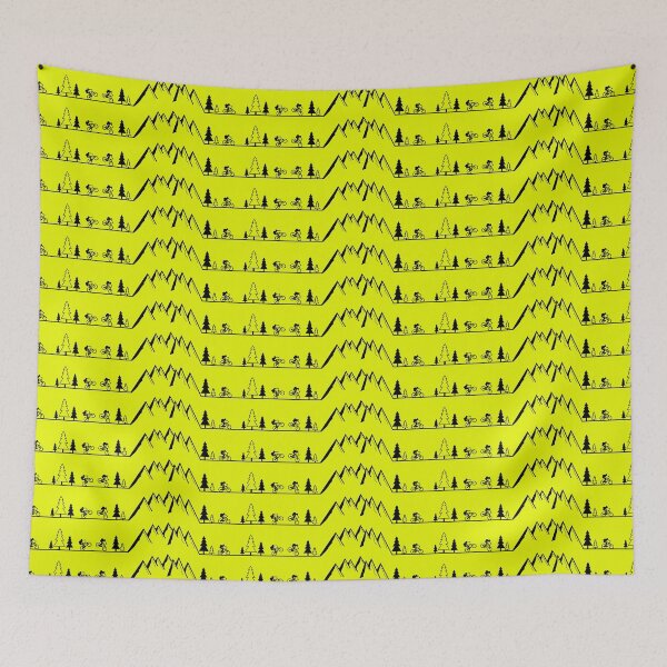 Item preview, mountain bike mountain biking mtb cycling cyclist bicycle gift designed and sold by Ziegenbart.