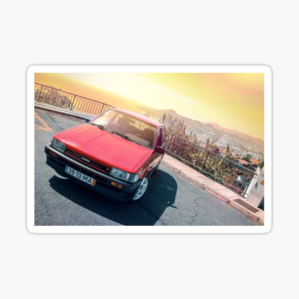 Artikel-Vorschau von Toyota Corolla GT Twin-Cam AE82, designt und verkauft von ClickClickPic.