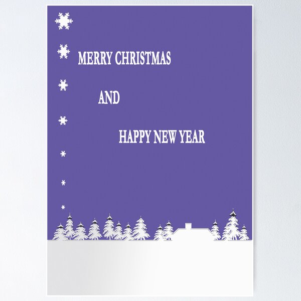 Merry Christmas Poster