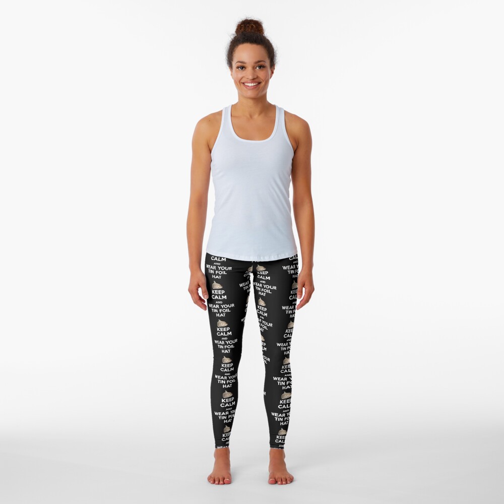 They whisper things Leggings by HappyMelvin, Society6