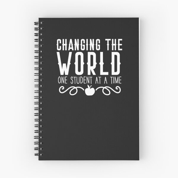 Item preview, CHANGING THE WORLD one student at a time Teacher gift designed and sold by jazzydevil.