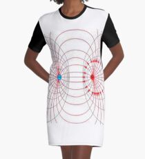 #science, #physics, #education, #scientific, #school, #symbol, #energy, #background, #illustration, #study, #power, #chemistry, #lab, #experiment, #technology, #abstract, #gravity, #sign, #white Graphic T-Shirt Dress