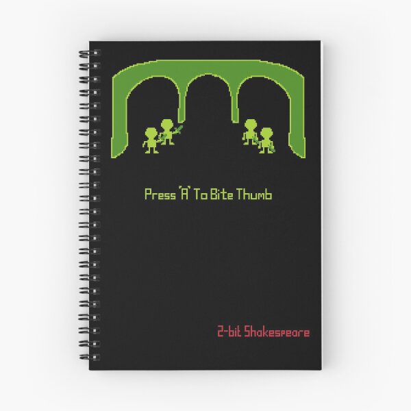 Item preview, 2-Bit shakespeare: Press 'A' to bite thumb designed and sold by gcooper80.