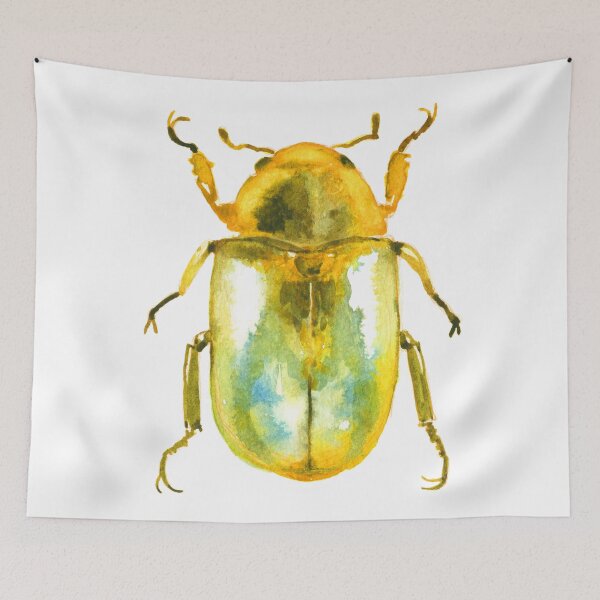 Item preview, Gold Beetle designed and sold by SamNagelArt.
